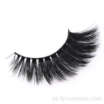 Privat etikett 3D Faux Mink Ögonfransar 3D Fake Eyelashes False Mink Lashes